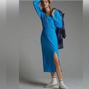 Anthropologie Daily Practice Barre Knit Midi